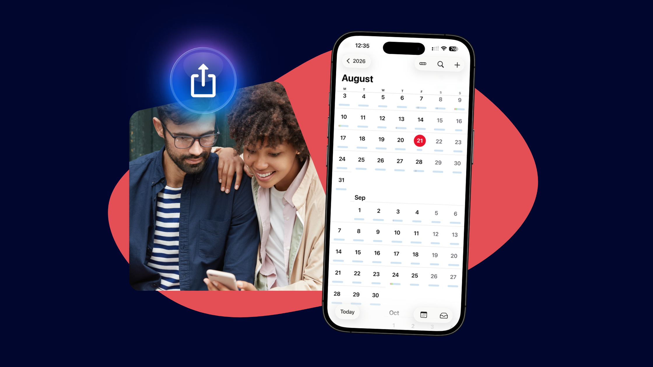 How to share a calendar on iPhone